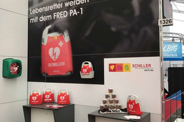 SCHILLER Stand RETTmobil 2017